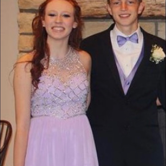 Light Purple Prom Dress - Picture 2 of 3